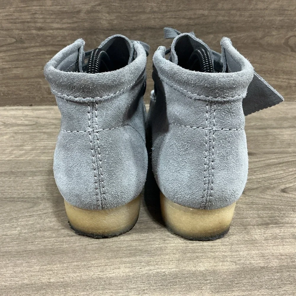 Clarks Wallabees Stinson Hi Suede Ankle Dress Casual Boots Chukka Size 7.5M